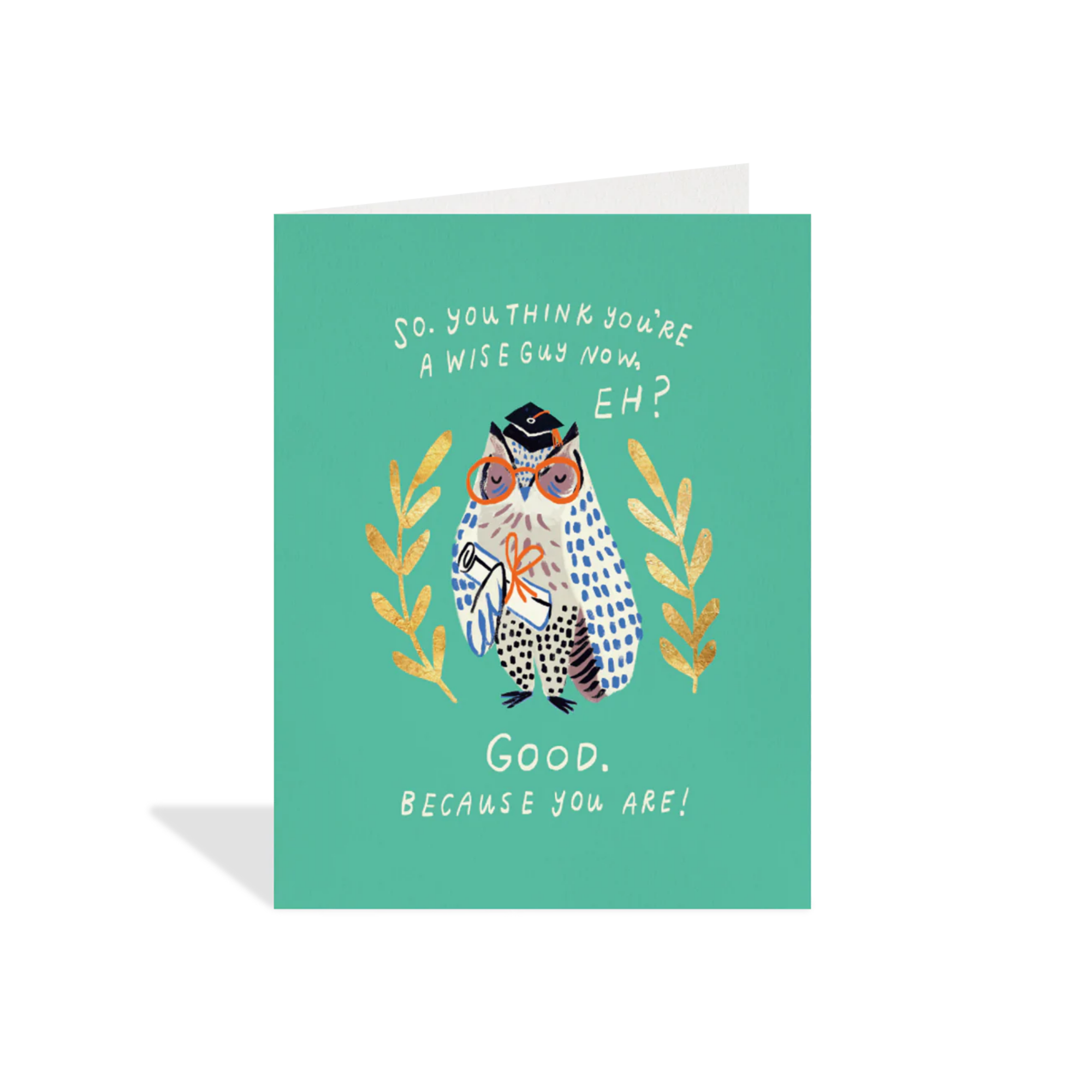 Wise Owl card
