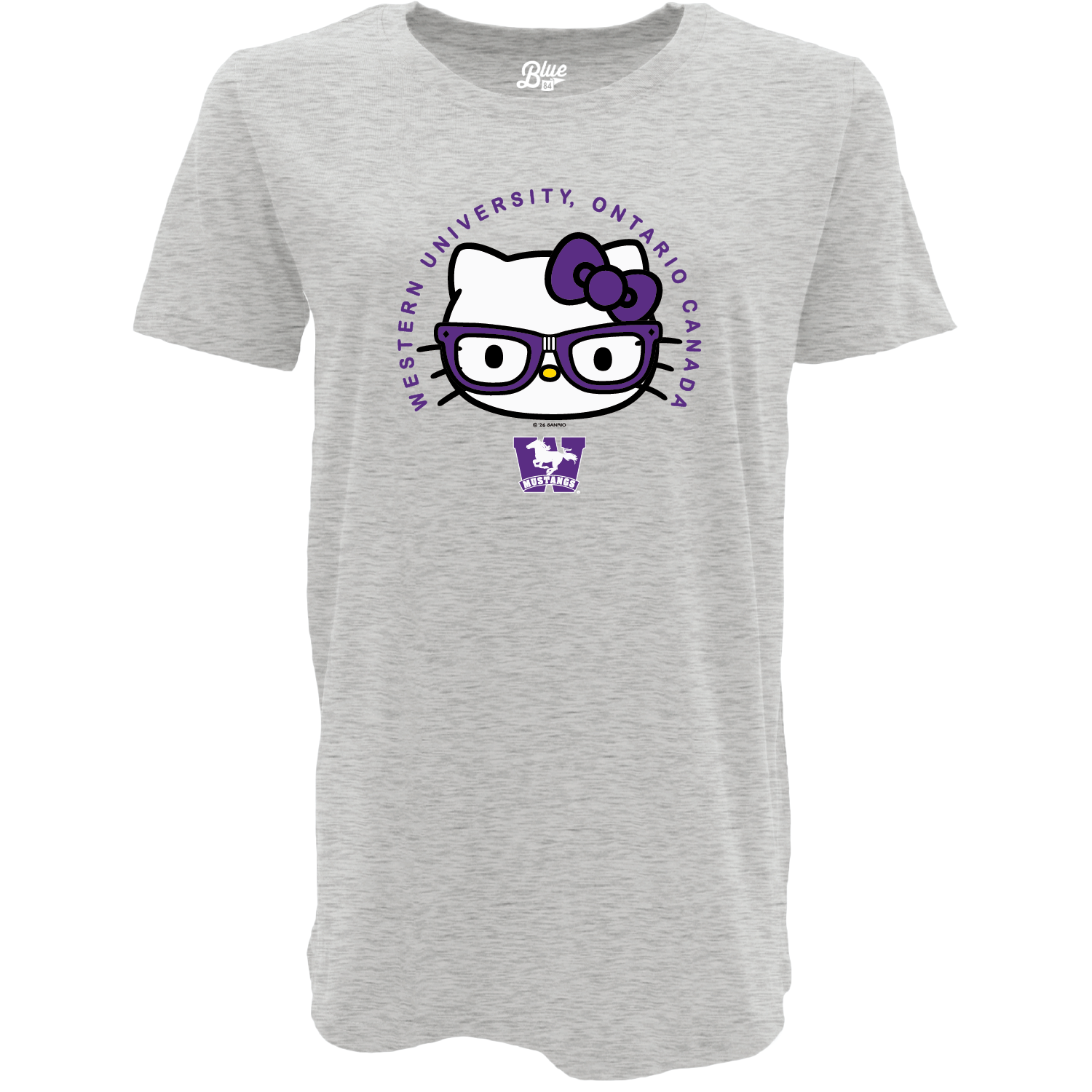 Heather Grey Hello Kitty Lens Love Tee