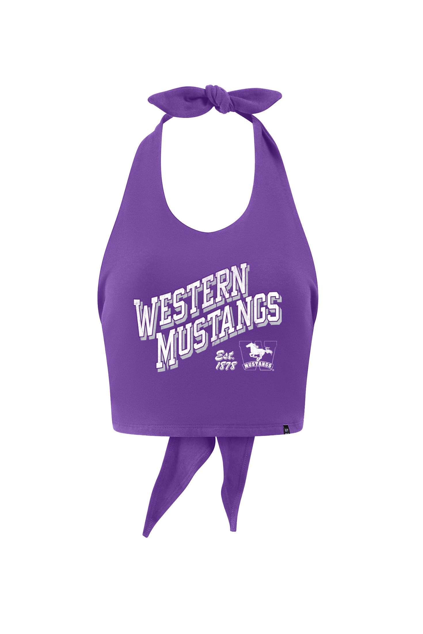 Purple Halter Top