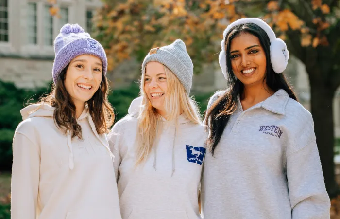 Girls in Fall Apparel