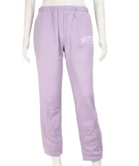 Lavender sweat pants. Western embroidered on the left leg.