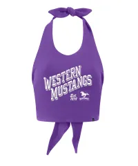 Purple Halter Top