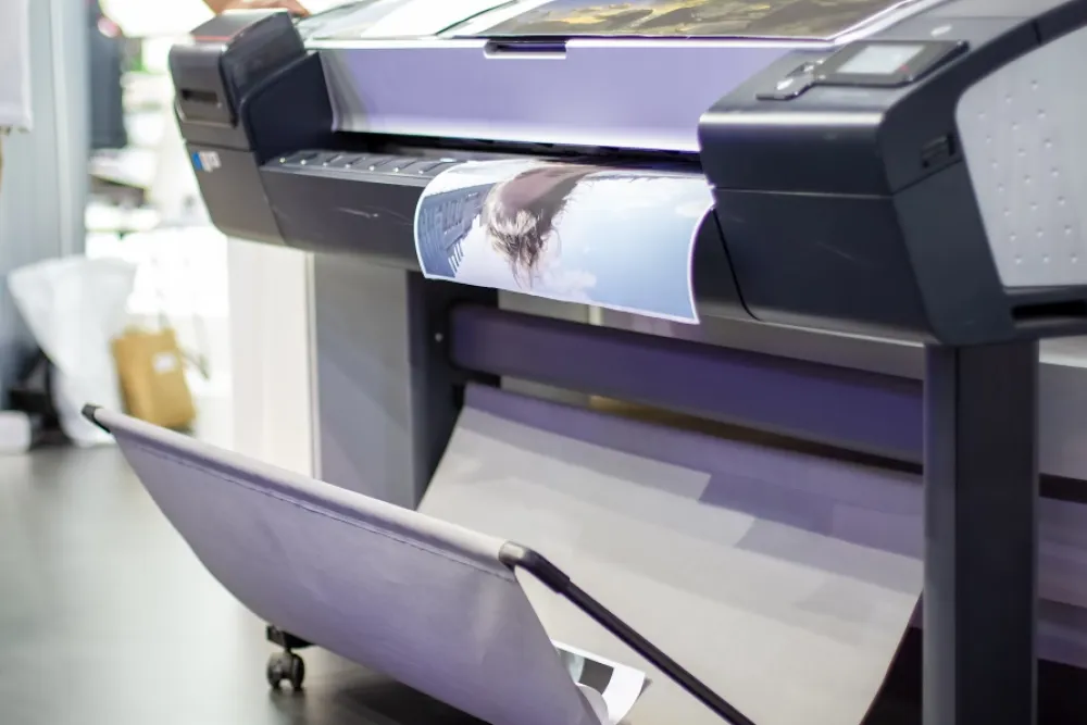 plotter printing poster